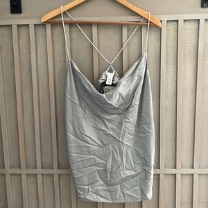 H&M rhinestone camisole top large